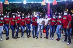 Actividad Navideña celebrada en el Distrito municipal El Limón de Samaná. Rep.Dom.